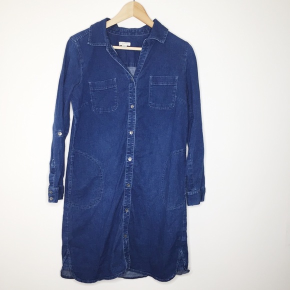 J. Jill denim button down dress - Picture 8 of 14